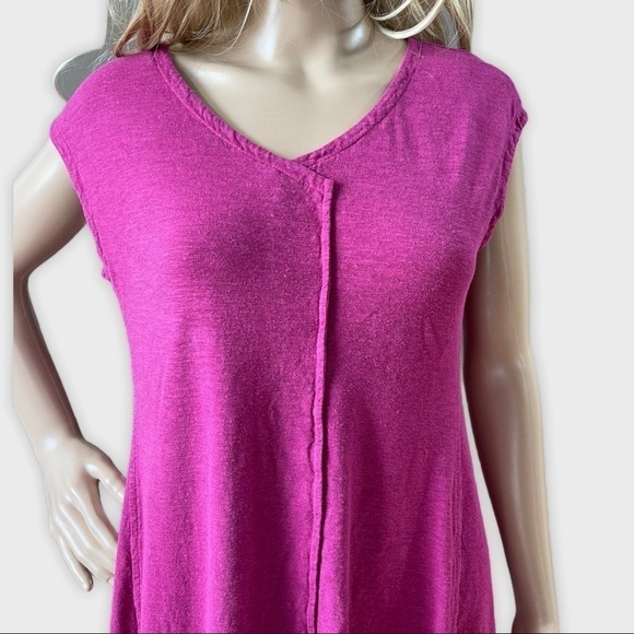 Eileen FISHER Berry Colored Maxi Dress - Picture 2 of 7